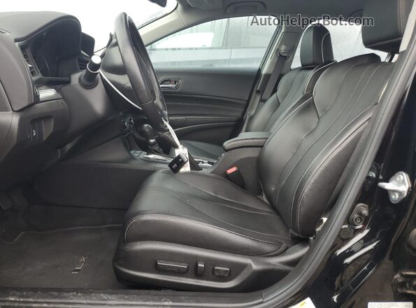 19UDE2F76MA009645 2021 ACURA ILX Черный Вид салона спереди