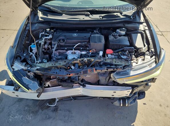 19UDE2F78MA008917 2021 ACURA ILX Black Rear interior view
