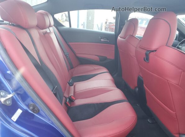 19UDE2F86KA002040 2019 ACURA ILX Blue Rear seats view