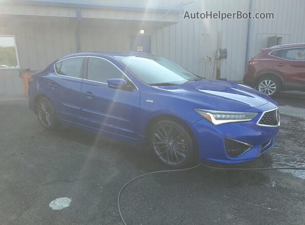 19UDE2F86KA002040 2019 ACURA ILX Blue Front right