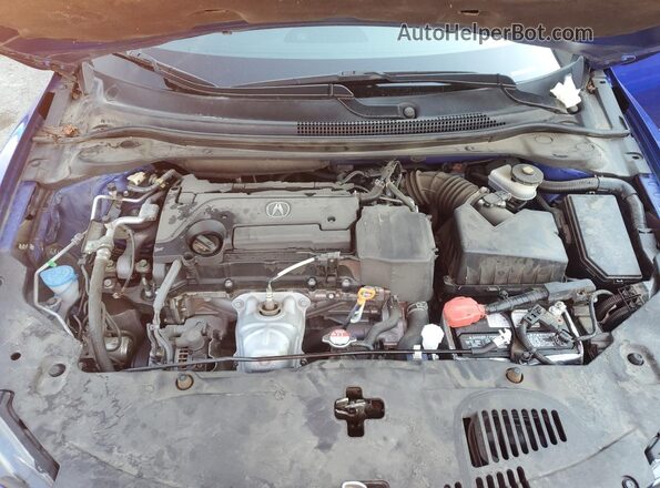 19UDE2F86KA002040 2019 ACURA ILX Blue Rear interior view