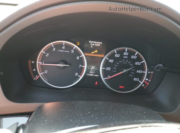 19UDE2F86KA005343 2019 ACURA ILX Black ხელსაწყოთა პანელის ხედი