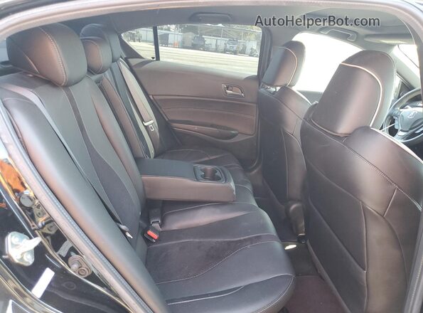 19UDE2F86KA005343 2019 ACURA ILX Black უკანა სავარძლების ხედი