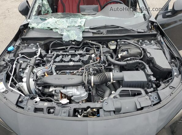 19UDE4H39SA008024 2025 ACURA INTEGRA Black უკანა სალონის ხედი
