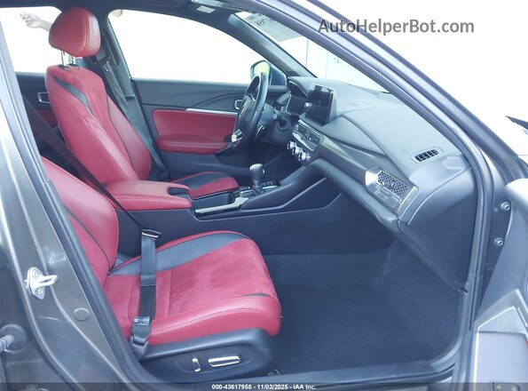 19UDE4H68PA017993 2023 ACURA INTEGRA Gray Widok wnętrza z przodu