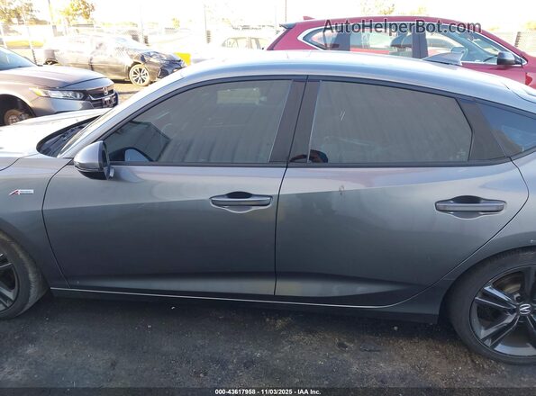 19UDE4H68PA017993 2023 ACURA INTEGRA Gray Widok wnętrza z tyłu