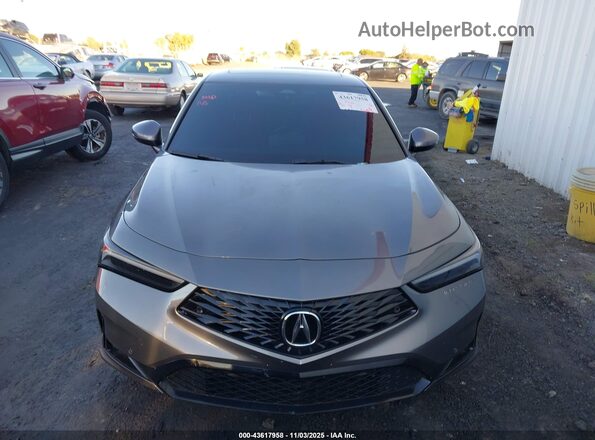 19UDE4H68PA017993 2023 ACURA INTEGRA Gray Widok deski rozdzielczej