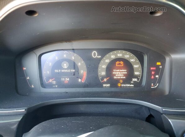 19UDE5G91SA002262 2025 ACURA INTEGRA White Вид щитка приладів