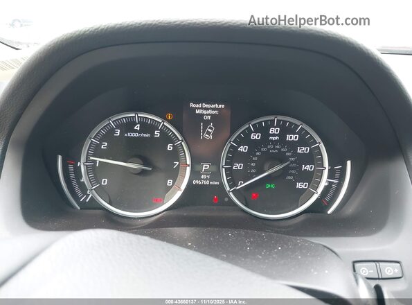 19UUB1F32LA012296 2020 ACURA TLX Gray უკანა სავარძლების ხედი