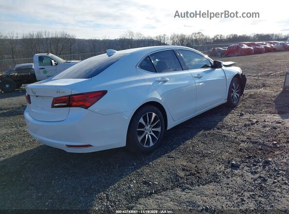 19UUB1F38GA004872 2016 ACURA TLX White Задня права чверть