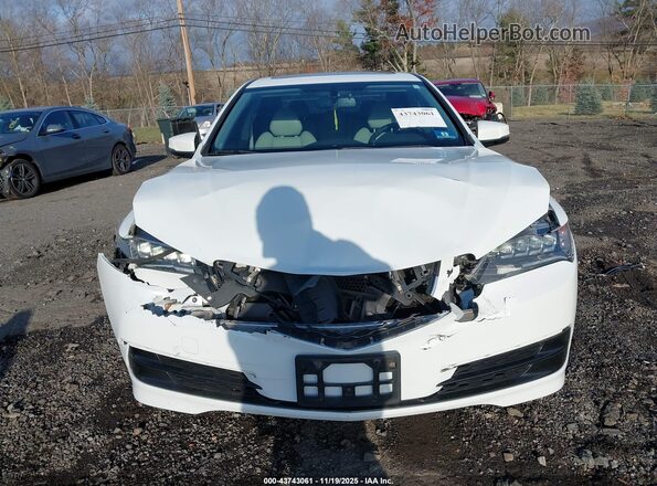 19UUB1F38GA004872 2016 ACURA TLX White Вид спереду