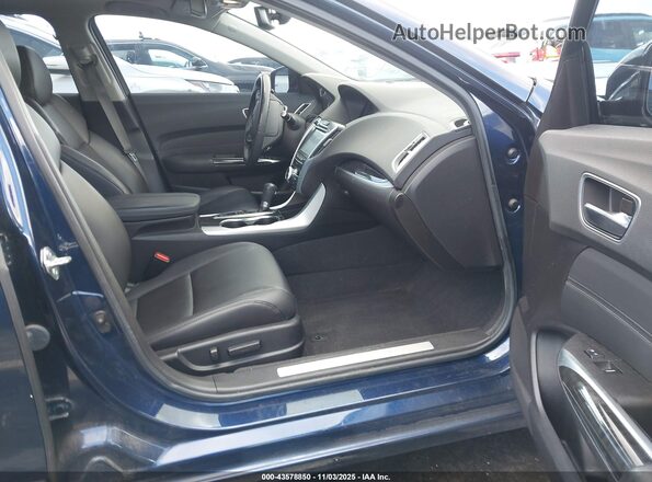 19UUB1F38LA015378 2020 ACURA TLX Dark Blue Вид салона спереди