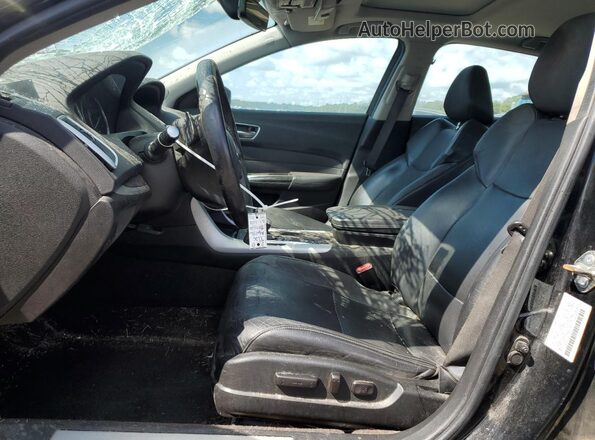 19UUB1F52LA008671 2020 ACURA TLX Черный Вид салона спереди