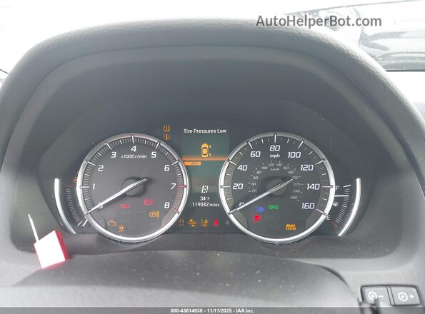 19UUB1F55LA012469 2020 ACURA TLX Черный Вид задних сидений