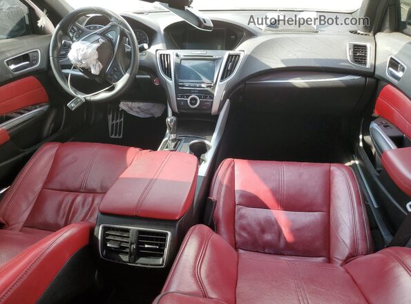 19UUB1F62LA011742 2020 ACURA TLX White Առջևի վահանակի տեսք