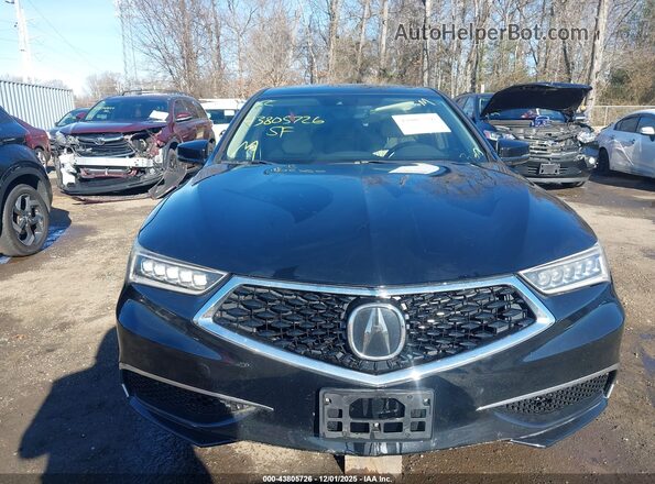 19UUB2F30LA002484 2020 ACURA TLX Black Widok zestawu wskaźników