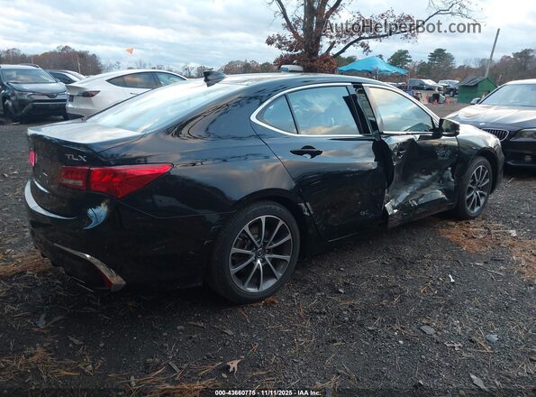 19UUB2F38LA003172 2020 ACURA TLX Black Задня права чверть
