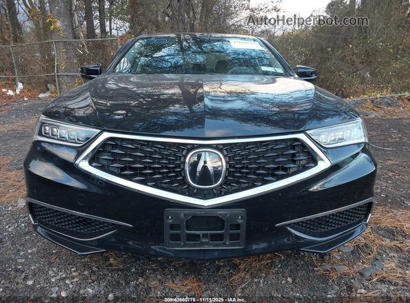 19UUB2F38LA003172 2020 ACURA TLX Black Вид щитка приладів