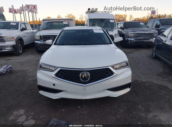 19UUB2F46LA002028 2020 ACURA TLX White Instrument cluster view