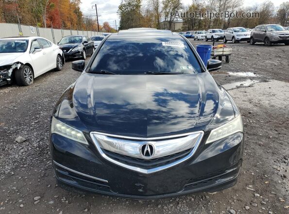 19UUB2F57HA002040 2017 ACURA TLX Black Դիմացի տեսք