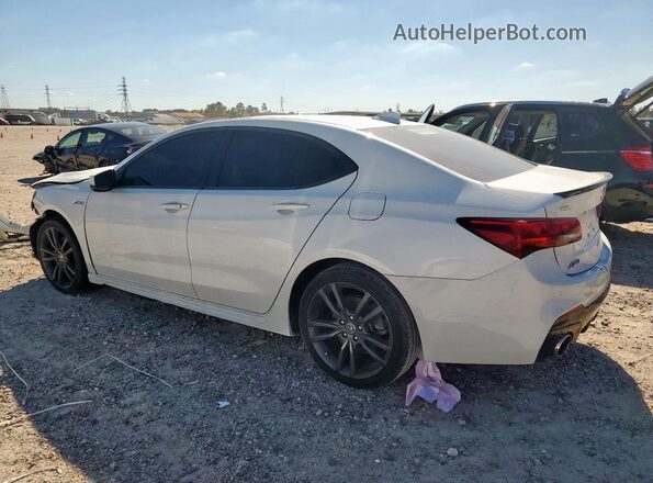 19UUB2F64LA003017 2020 ACURA TLX White Задня ліва чверть