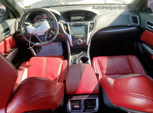 19UUB2F64LA003017 2020 ACURA TLX White Вид панелі приладів