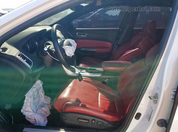 19UUB2F64LA003017 2020 ACURA TLX White Вид салону спереду