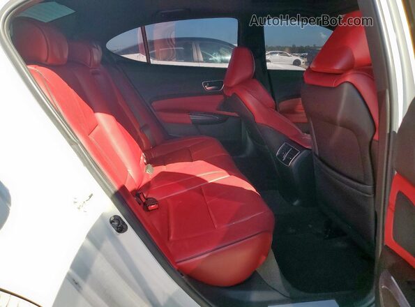 19UUB2F64LA003017 2020 ACURA TLX White Вид задніх сидінь
