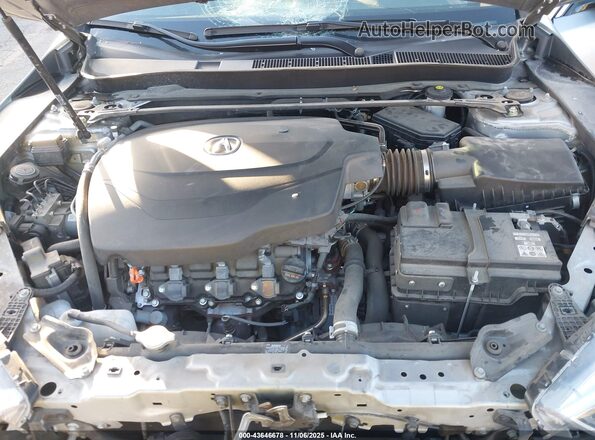 19UUB3F36LA001829 2020 ACURA TLX Silver Вид ззаду