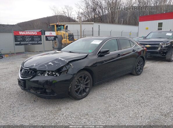 19UUB3F58GA002472 2016 ACURA TLX Black Przód lewy