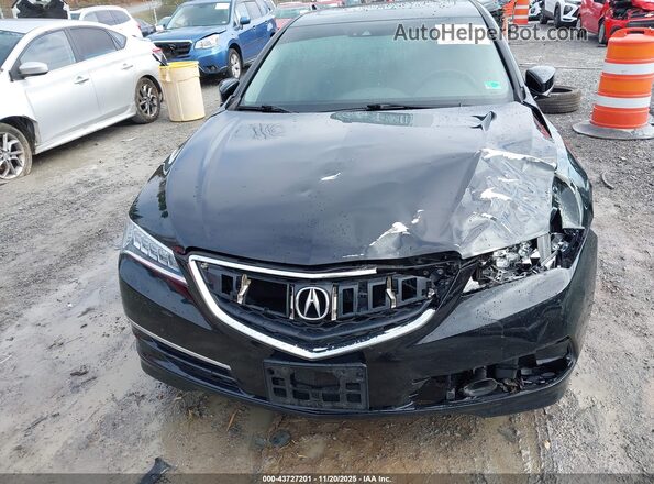 19UUB3F58GA002472 2016 ACURA TLX Black Widok z przodu