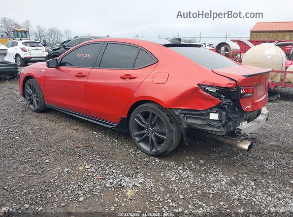 19UUB3F60LA002615 2020 ACURA TLX Red Tył lewy