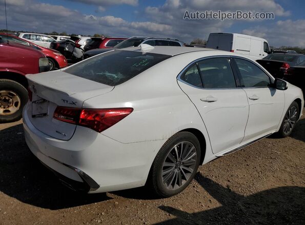 19UUB3F78JA004666 2018 ACURA TLX White უკანა მარჯვენა