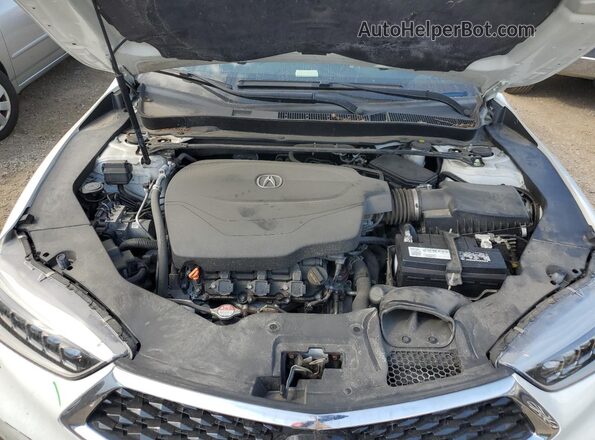 19UUB3F78JA004666 2018 ACURA TLX White უკანა სალონის ხედი