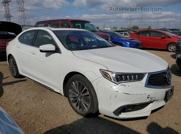 19UUB3F78JA004666 2018 ACURA TLX White წინა მარჯვენა