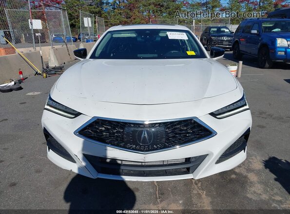19UUB5F33MA006290 2021 ACURA TLX White ხელსაწყოთა პანელის ხედი