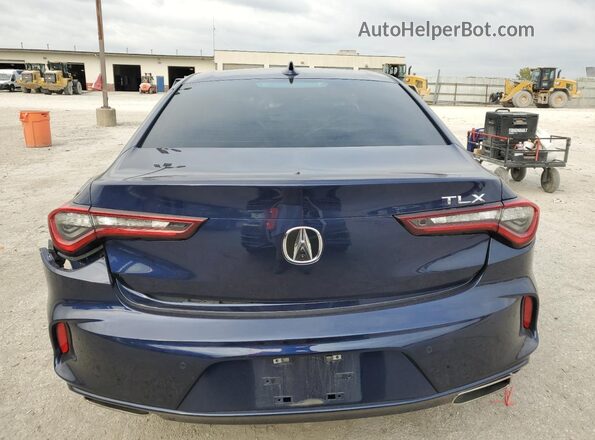 19UUB5F45MA002220 2021 ACURA TLX Синий Вид сзади