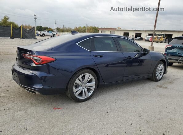 19UUB5F45MA002220 2021 ACURA TLX Синий Задняя правая четверть