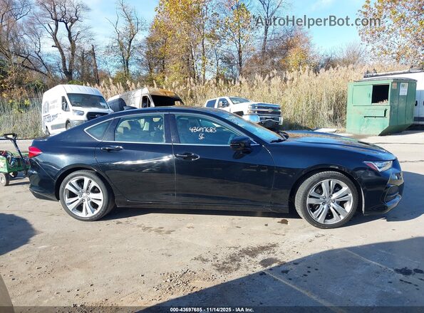19UUB5F49MA010191 2021 ACURA TLX Black Вид задньої частини салону