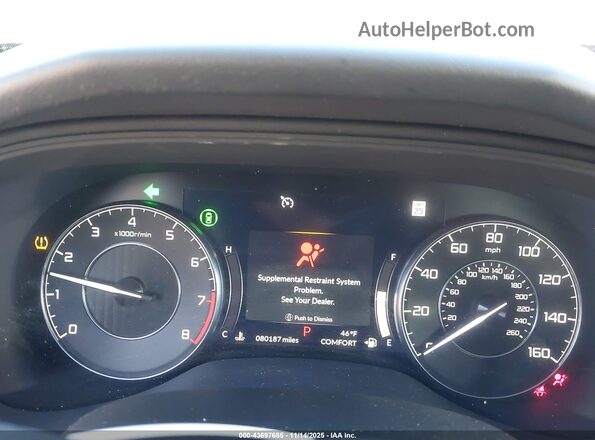 19UUB5F49MA010191 2021 ACURA TLX Black Вид задніх сидінь