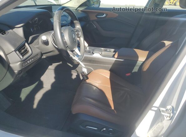19UUB5F49MA011406 2021 ACURA TLX White Widok wnętrza z przodu