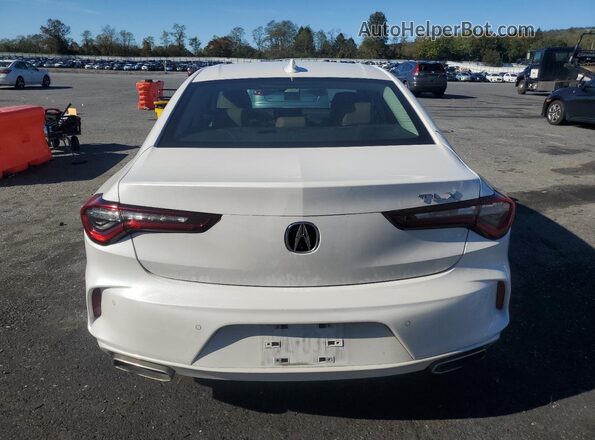 19UUB5F49MA011406 2021 ACURA TLX White Widok z tyłu