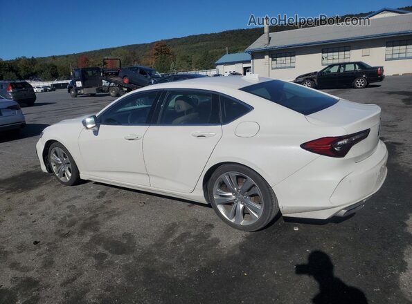 19UUB5F49MA011406 2021 ACURA TLX White Tył lewy