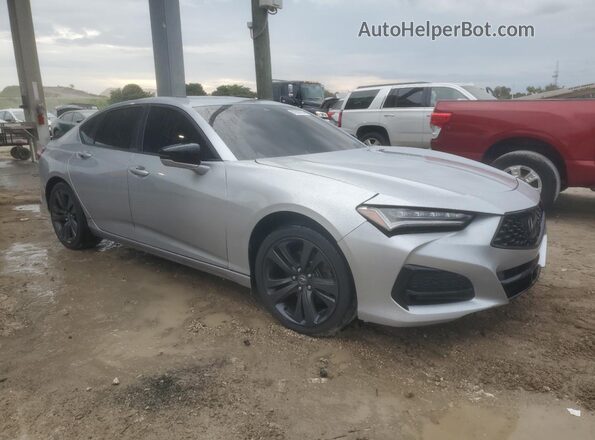 19UUB5F51MA014700 2021 ACURA TLX Silver წინა მარჯვენა