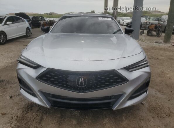 19UUB5F51MA014700 2021 ACURA TLX Silver წინა ხედი