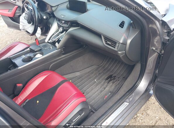 19UUB5F55MA015705 2021 ACURA TLX Gray Вид салону спереду