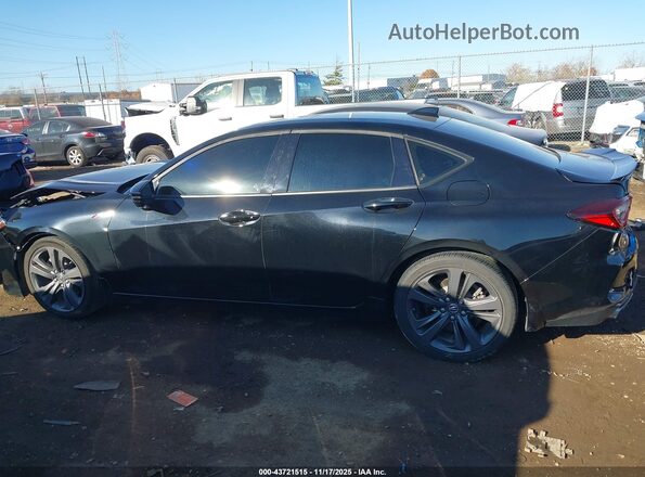 19UUB5F57MA016712 2021 ACURA TLX Black Панорамний вид салону 360°