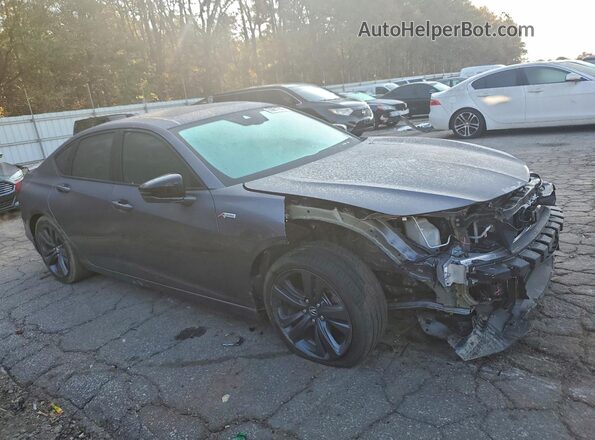 19UUB5F58MA015682 2021 ACURA TLX Gray Передня права чверть