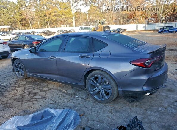 19UUB5F58MA015682 2021 ACURA TLX Gray Задня ліва чверть