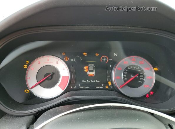 19UUB5F5XMA007146 2021 ACURA TLX Silver ხელსაწყოთა პანელის ხედი